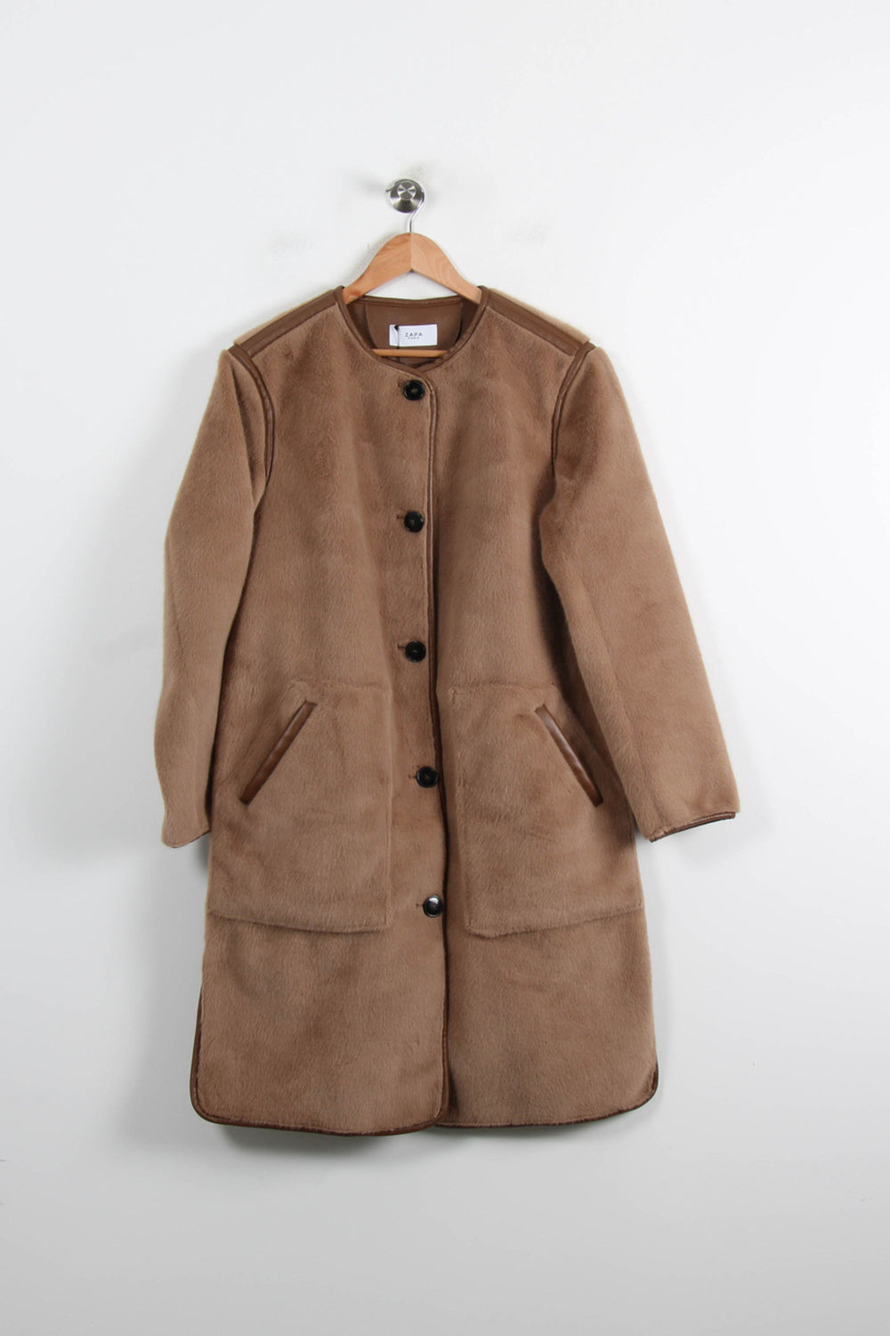 Manteau Beige - Taille S/36 de la marque ZAPA | PARAD75757 - Vendu par Paradigme - Image 2