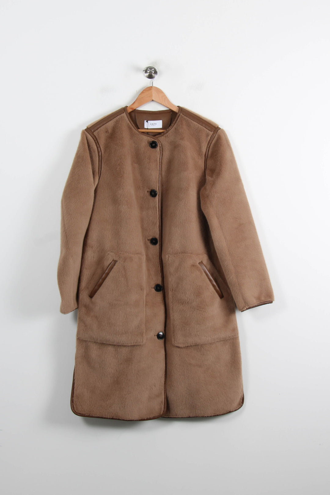 Manteau Beige - Taille S/36 de la marque ZAPA | PARAD75757 - Vendu par Paradigme - Image 2