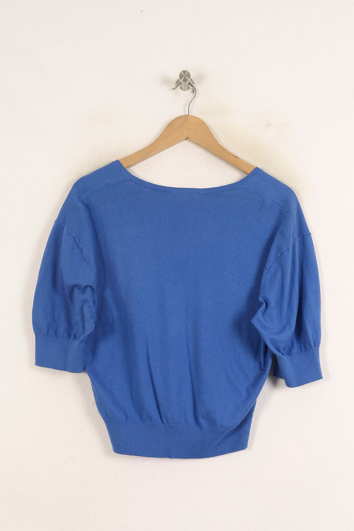 Pull Bleu - Taille L/40 de la marque Rodier | PARAD75761 - Vendu par Paradigme - Image 4