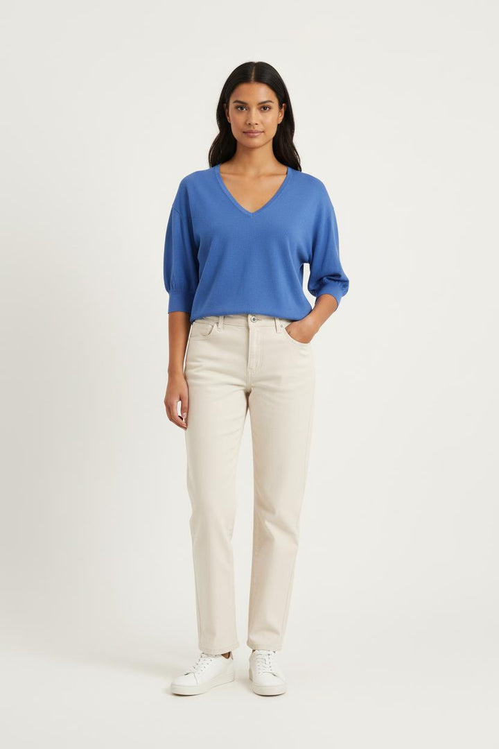 Pull Bleu - Taille L/40 de la marque Rodier | PARAD75761 - Vendu par Paradigme - Image 1