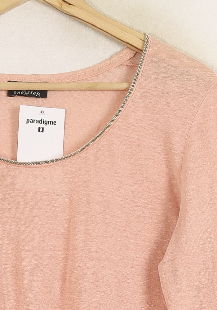 Pull Rose - Taille L/40 de la marque One Step | PARAD75762 - Vendu par Paradigme - Image 3