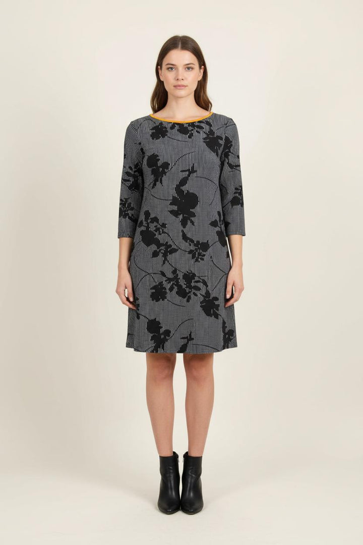 Robe Bleu et Noir - Taille S/36 de la marque La Fée Maraboutée | PARAD75763 - Vendu par Paradigme - Image 1