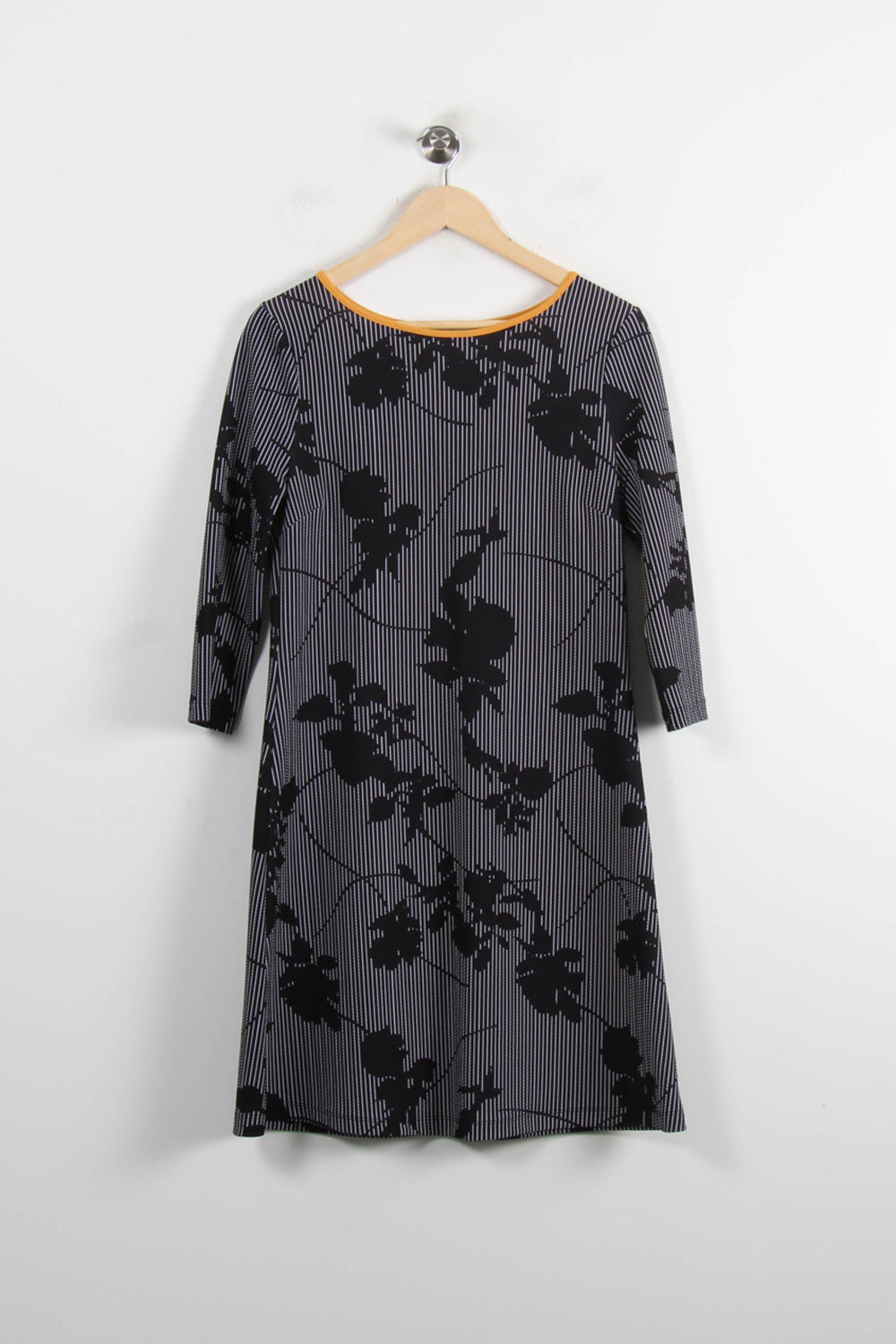 Robe Bleu et Noir - Taille S/36 de la marque La Fée Maraboutée | PARAD75763 - Vendu par Paradigme - Image 2
