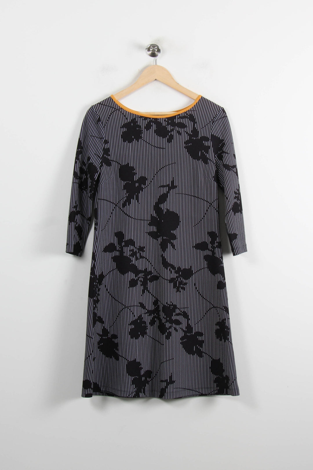 Robe Bleu et Noir - Taille S/36 de la marque La Fée Maraboutée | PARAD75763 - Vendu par Paradigme - Image 2