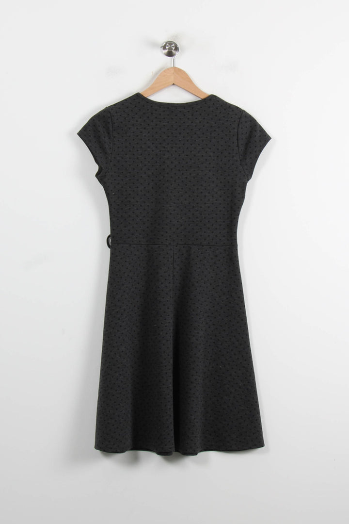 Robe Grise - Taille M/38 de la marque La Fée Maraboutée | PARAD75767 - Vendu par Paradigme - Image 4