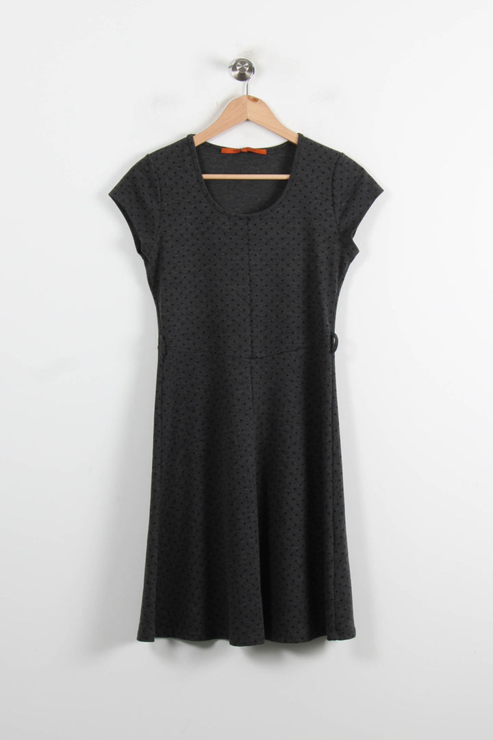 Robe Grise - Taille M/38 de la marque La Fée Maraboutée | PARAD75767 - Vendu par Paradigme - Image 2