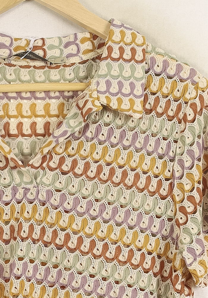 Chemise Multicolore - Taille XL/42 de la marque La Fée Maraboutée | PARAD75768 - Vendu par Paradigme - Image 3