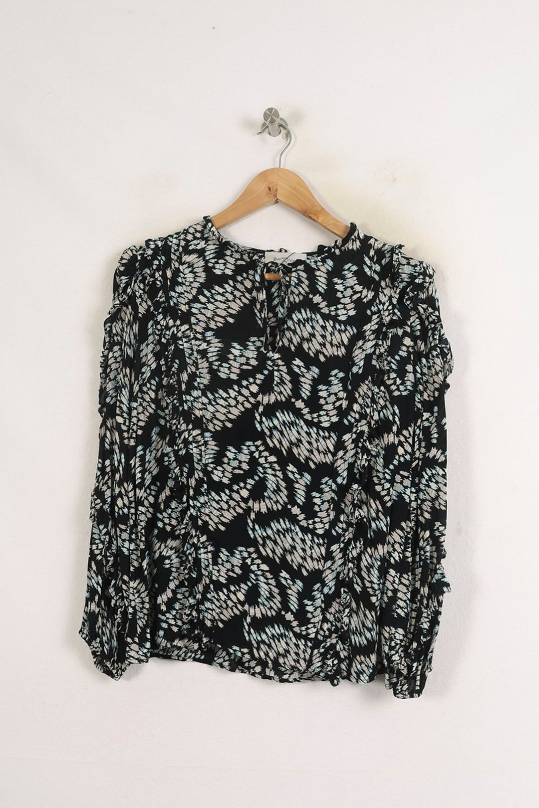 Blouse Noire et Blanche - Taille XS/34 de la marque Bérénice | PARAD75786 - Vendu par Paradigme - Image 2