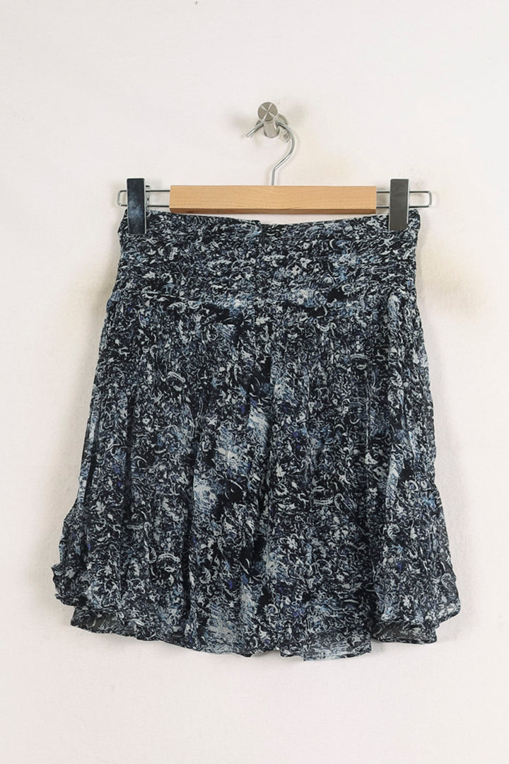 Jupe Plissée Bleue et Blanche - Taille XS/34 de la marque Bérénice | PARAD75788 - Vendu par Paradigme - Image 4