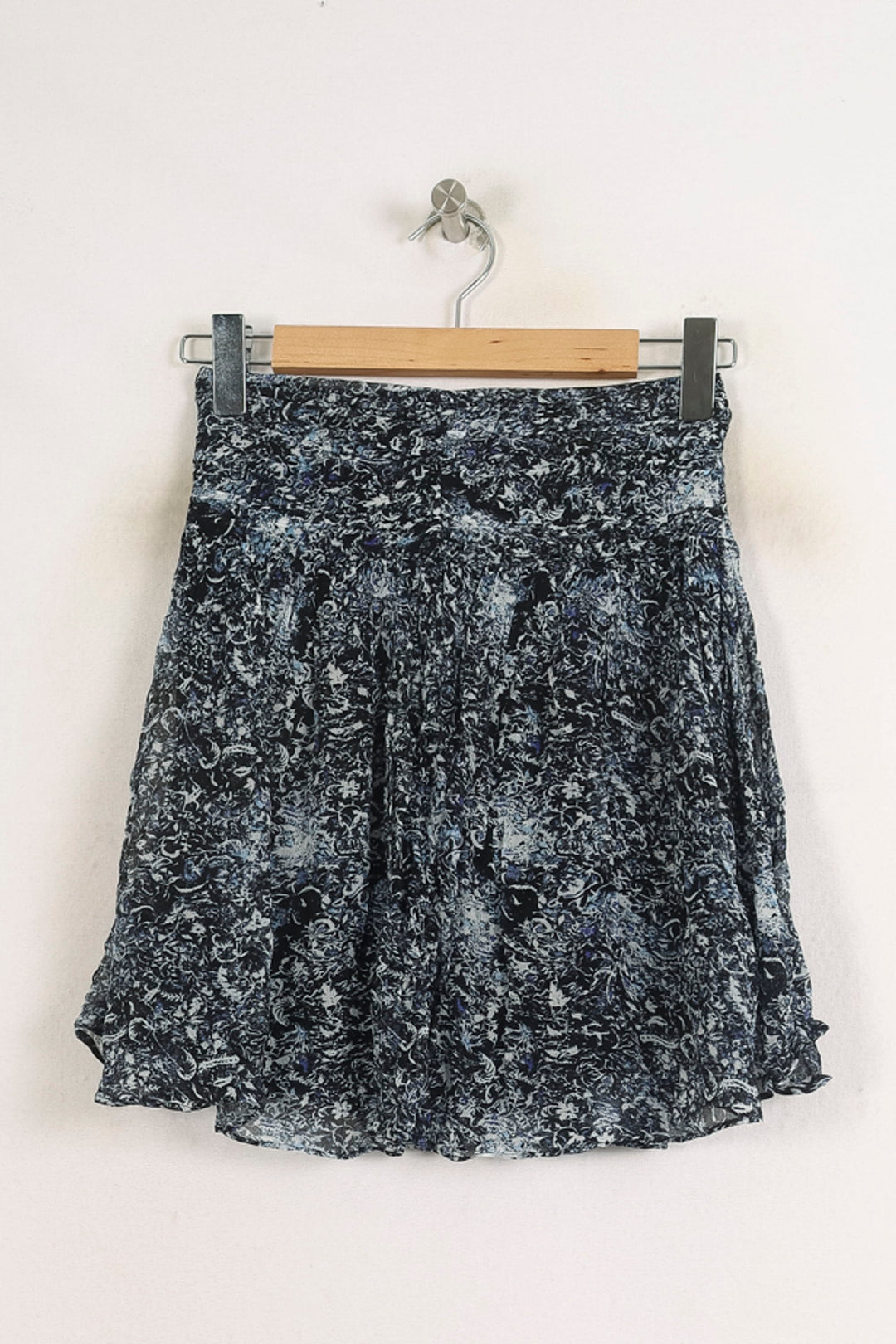 Jupe Plissée Bleue et Blanche - Taille XS/34 de la marque Bérénice | PARAD75788 - Vendu par Paradigme - Image 2