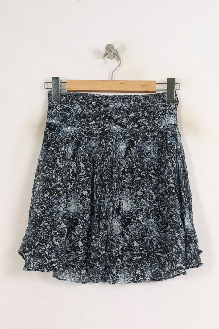 Jupe Plissée Bleue et Blanche - Taille XS/34 de la marque Bérénice | PARAD75788 - Vendu par Paradigme - Image 2