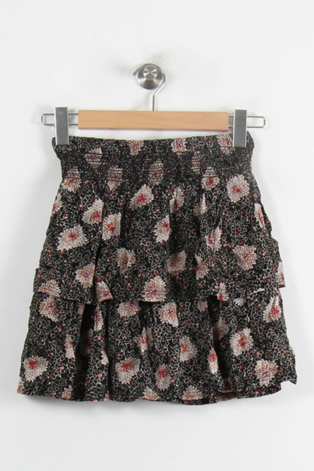 Jupe Volantée Noire et Blanche - Taille S/36 de la marque Bérénice | PARAD75791 - Vendu par Paradigme - Image 2