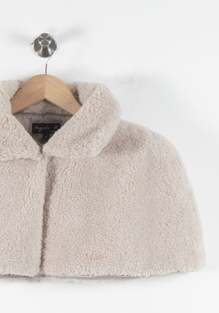 Veste Beige - Taille S/36 de la marque Agnès b. | PARAD75794 - Vendu par Paradigme - Image 3