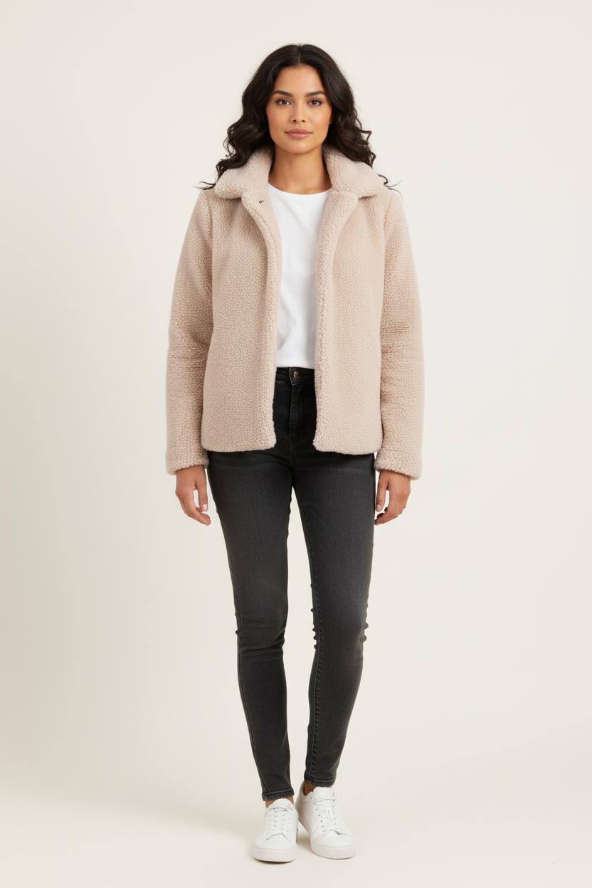 Veste Beige - Taille S/36 de la marque Agnès b. | PARAD75794 - Vendu par Paradigme - Image 1