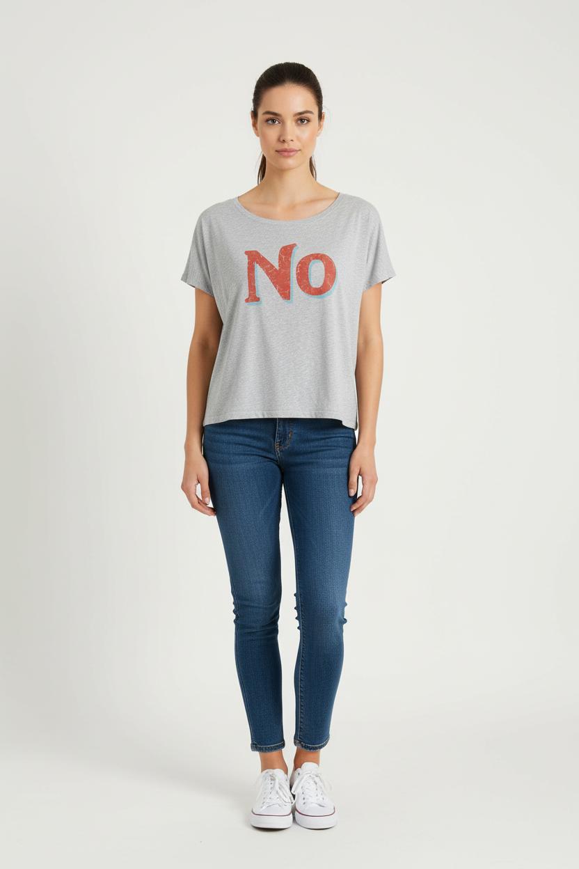 Tee-shirt Gris - Taille XS/34 de la marque Bérénice | PARAD75796 - Vendu par Paradigme - Image 1