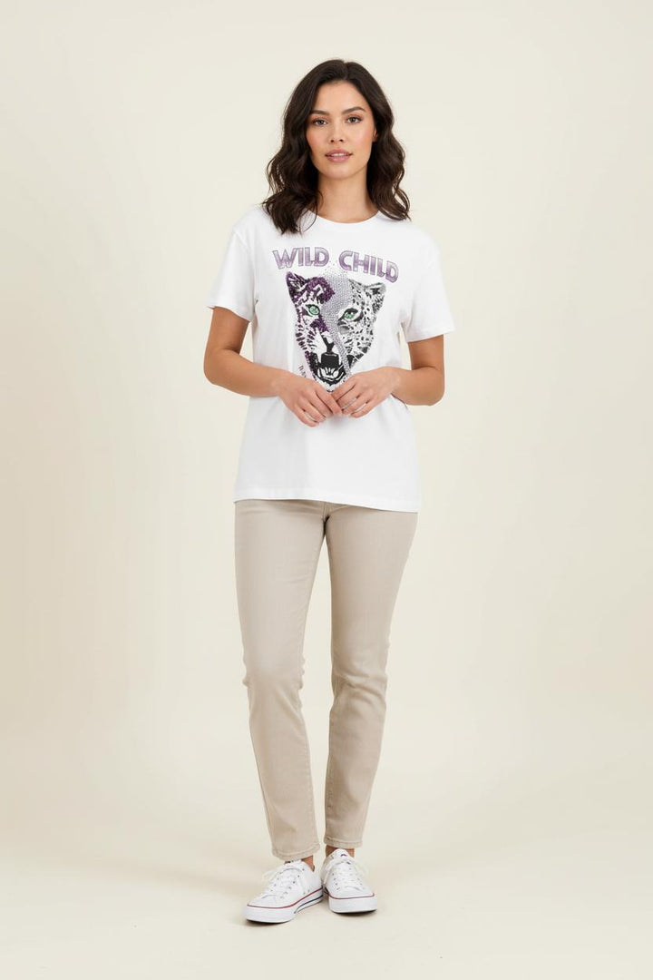 Tee-shirt Blanc - Taille S/36 de la marque Bérénice | PARAD75797 - Vendu par Paradigme - Image 1