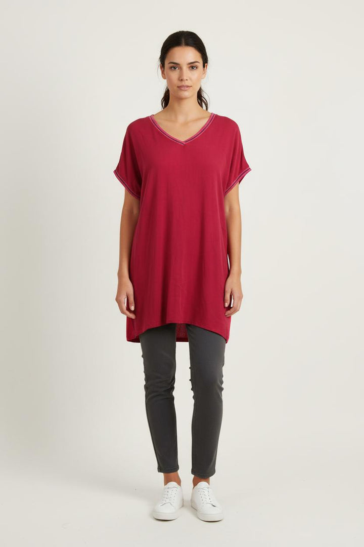 Robe Droite Rose - Taille XL/42 de la marque IKKS | PARAD75800 - Vendu par Paradigme - Image 1