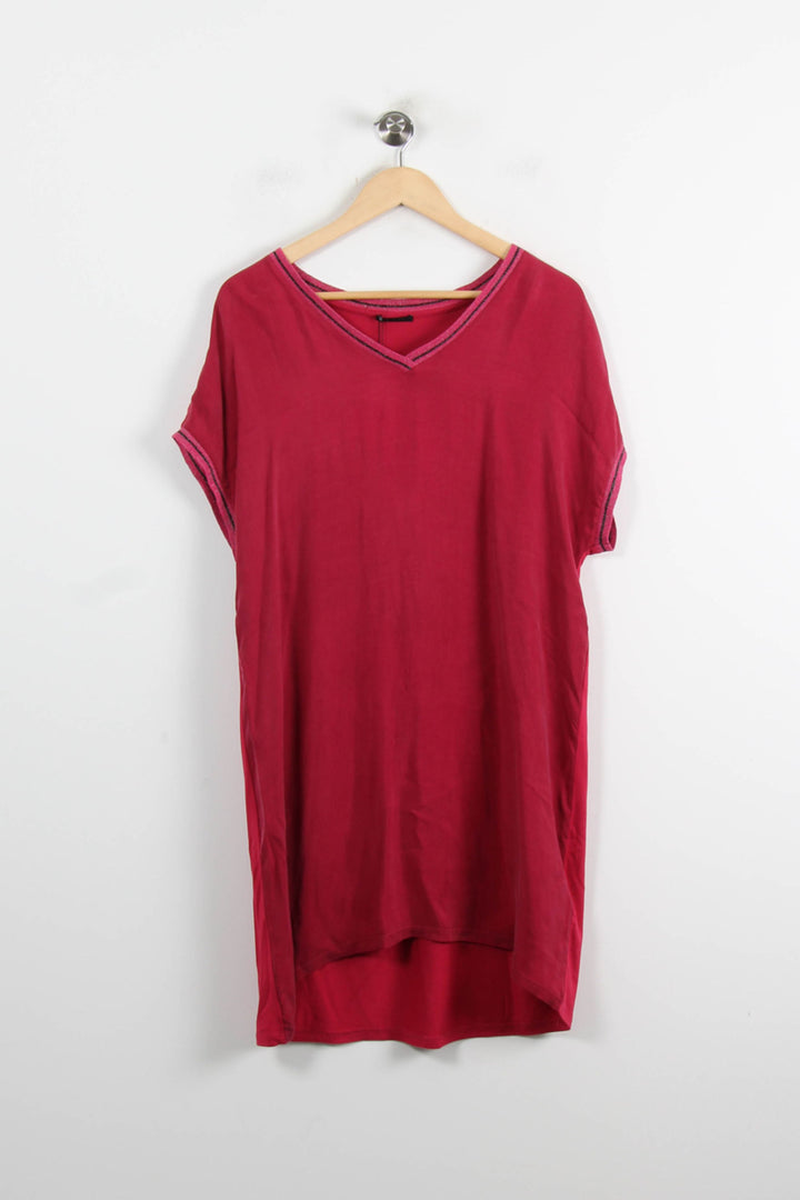 Robe Droite Rose - Taille XL/42 de la marque IKKS | PARAD75800 - Vendu par Paradigme - Image 2