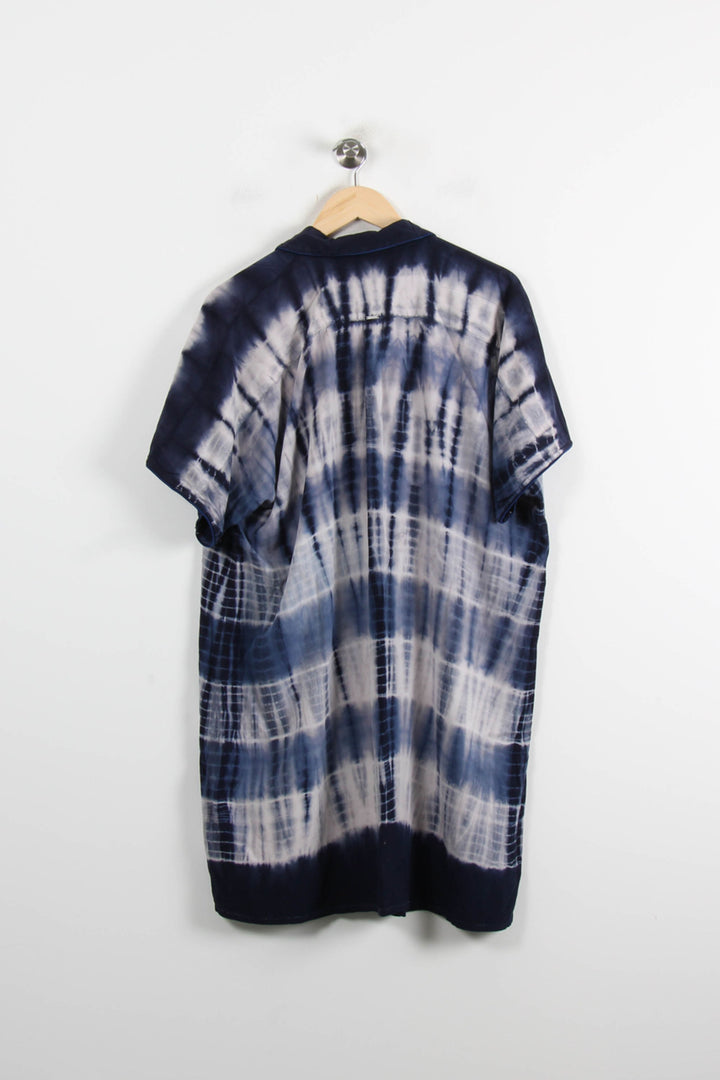 Robe Chemise Bleu et Blanc - Taille M/38 de la marque IKKS | PARAD75801 - Vendu par Paradigme - Image 4