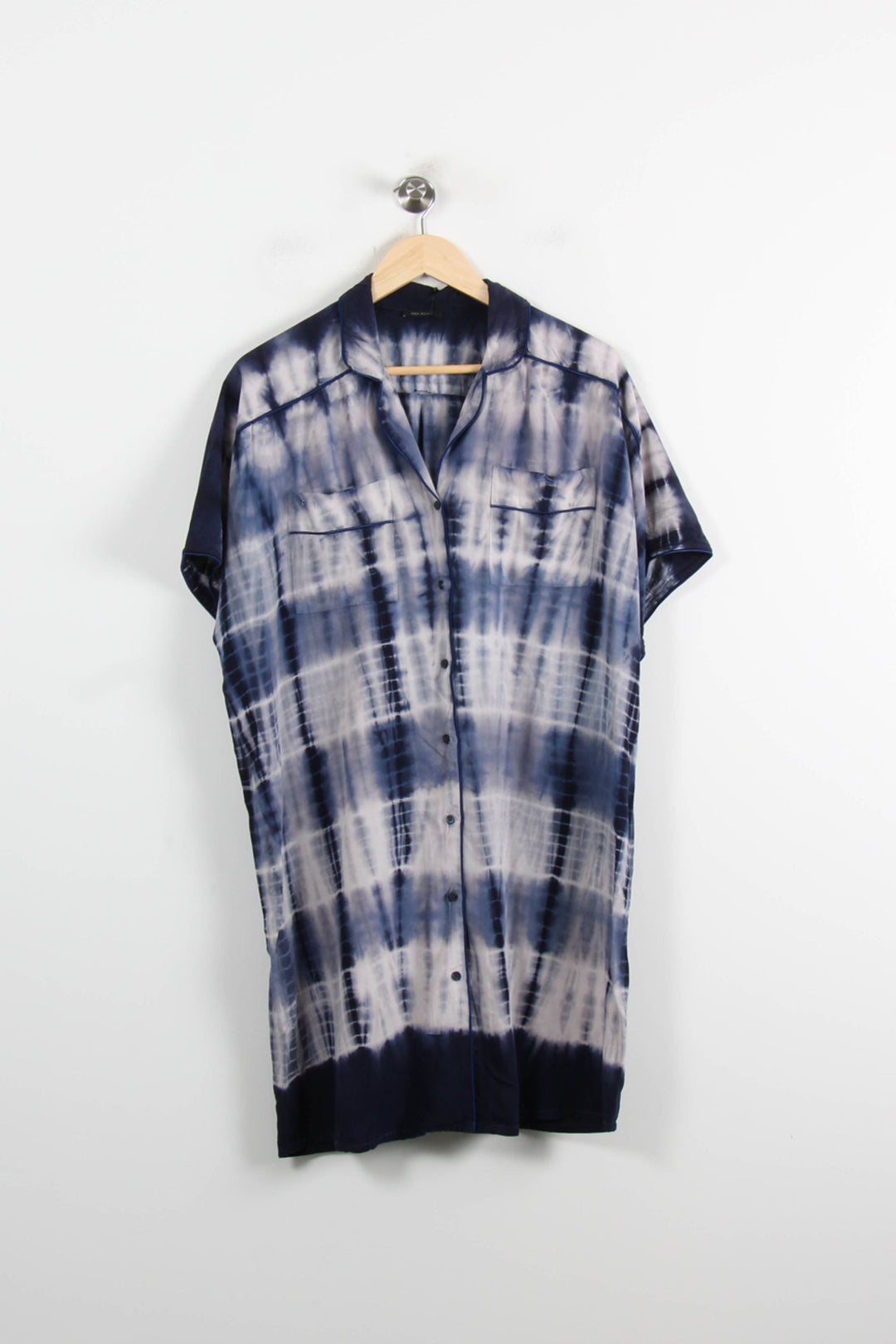 Robe Chemise Bleu et Blanc - Taille M/38 de la marque IKKS | PARAD75801 - Vendu par Paradigme - Image 2