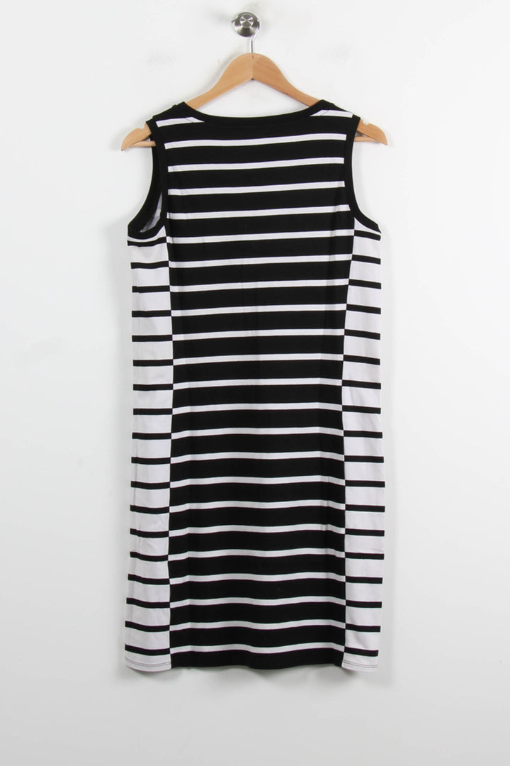 Robe Droite Noire et Blanche - Taille L/40 de la marque Liu Jo | PARAD75804 - Vendu par Paradigme - Image 4