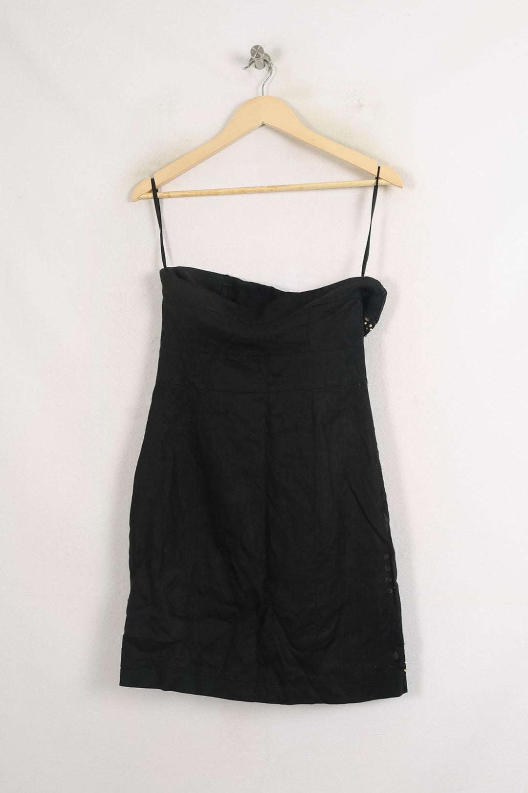 Robe Courte Noire - Taille S/36 de la marque Derhy | PARAD75806 - Vendu par Paradigme - Image 4