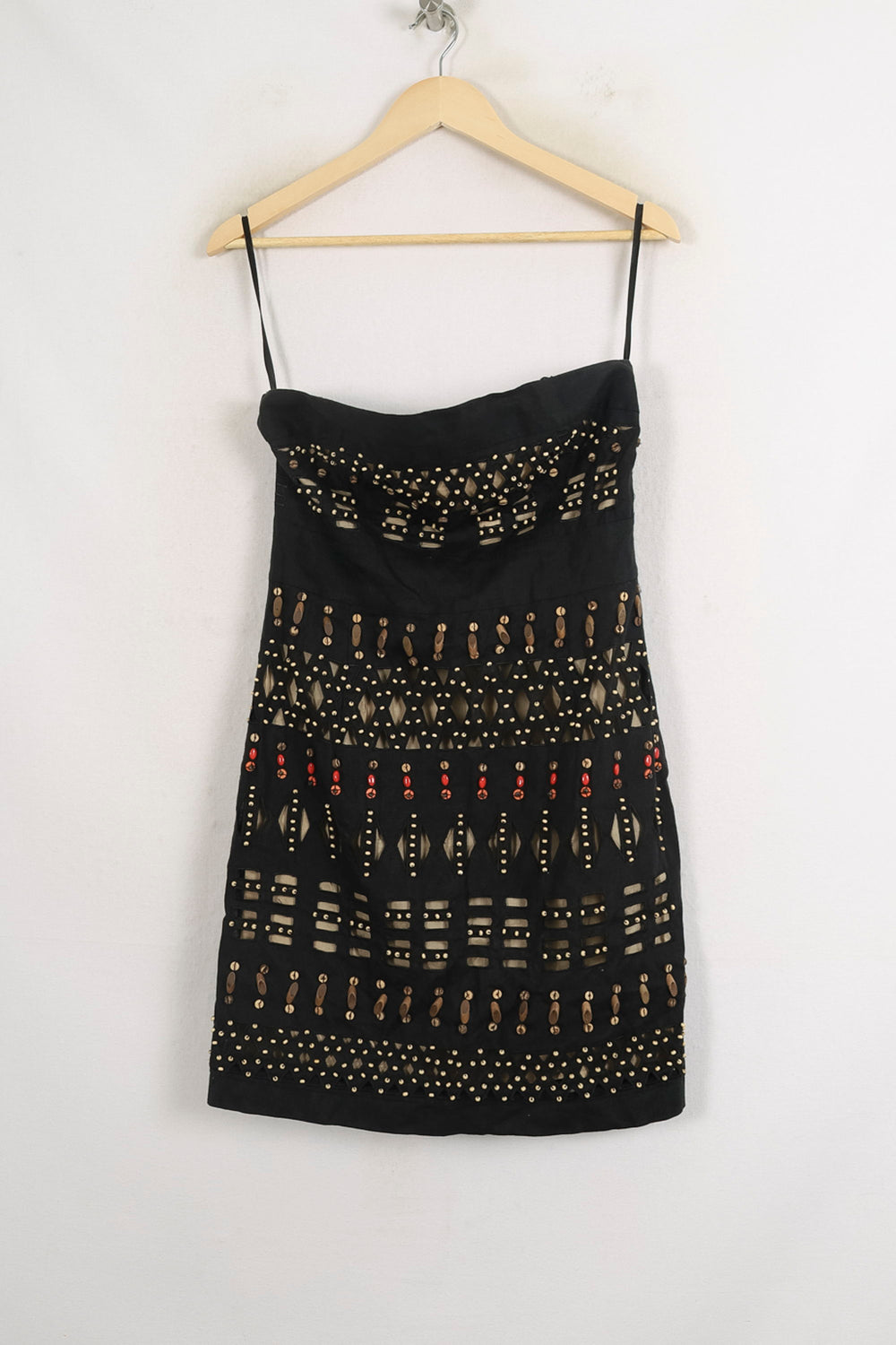 Robe Courte Noire - Taille S/36 de la marque Derhy | PARAD75806 - Vendu par Paradigme - Image 2