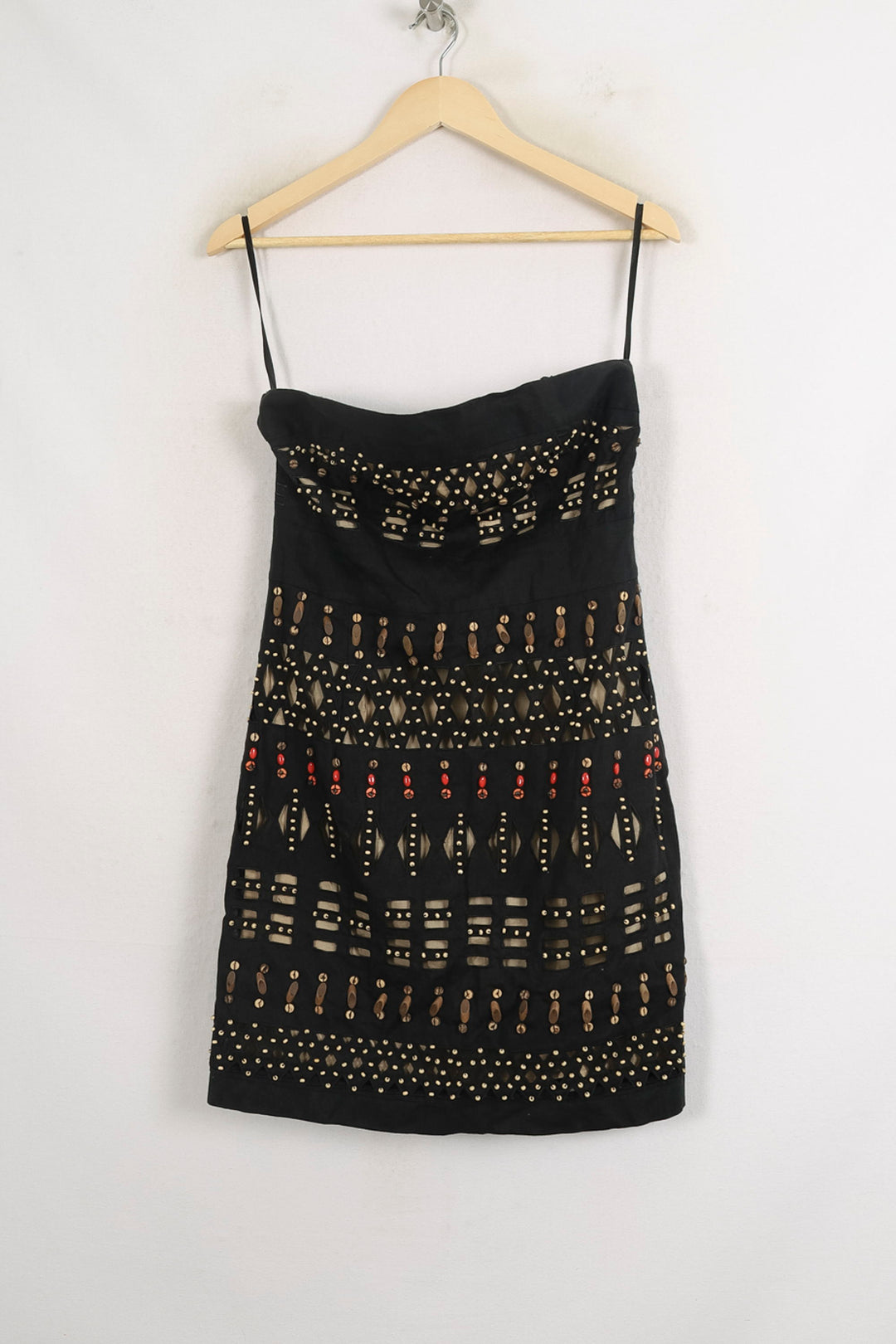 Robe Courte Noire - Taille S/36 de la marque Derhy | PARAD75806 - Vendu par Paradigme - Image 2