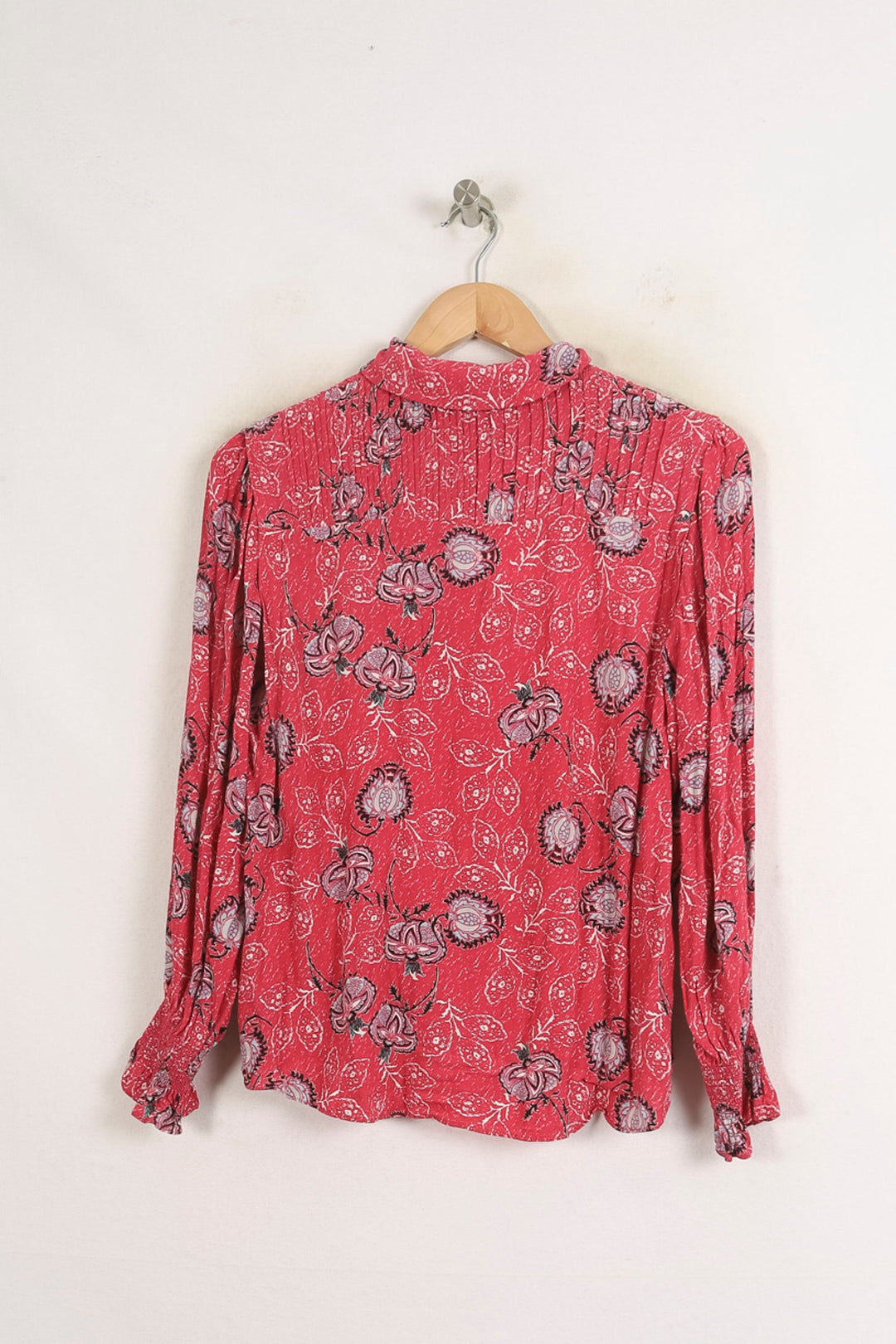 Chemise Rose à Motifs - Taille XS/34 de la marque Bérénice | PARAD75820 - Vendu par Paradigme - Image 4