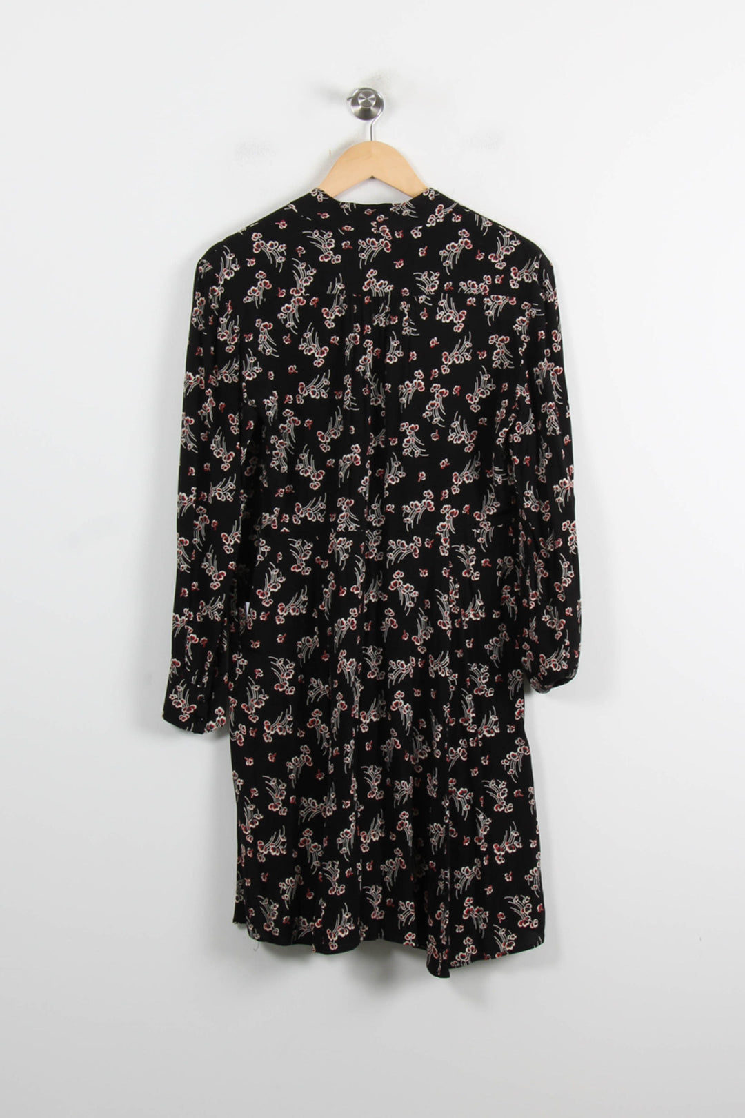 Robe Fleurie Noire - Taille L/40 de la marque Pablo | PARAD75824 - Vendu par Paradigme - Image 4
