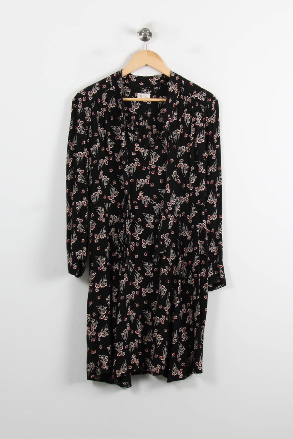 Robe Fleurie Noire - Taille L/40 de la marque Pablo | PARAD75824 - Vendu par Paradigme - Image 2