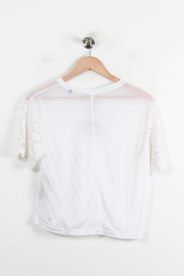 Tee-shirt Blanc - Taille M/38 de la marque The Kooples | PARAD75827 - Vendu par Paradigme - Image 4