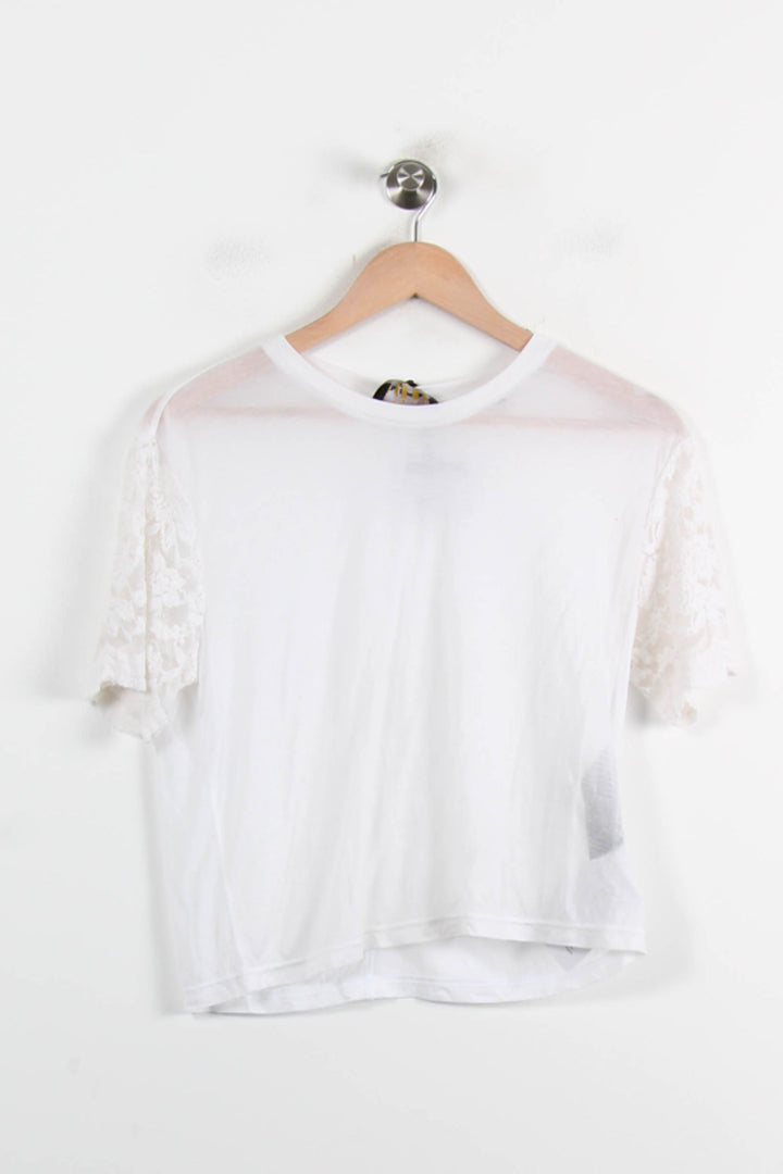 Tee-shirt Blanc - Taille M/38 de la marque The Kooples | PARAD75827 - Vendu par Paradigme - Image 2
