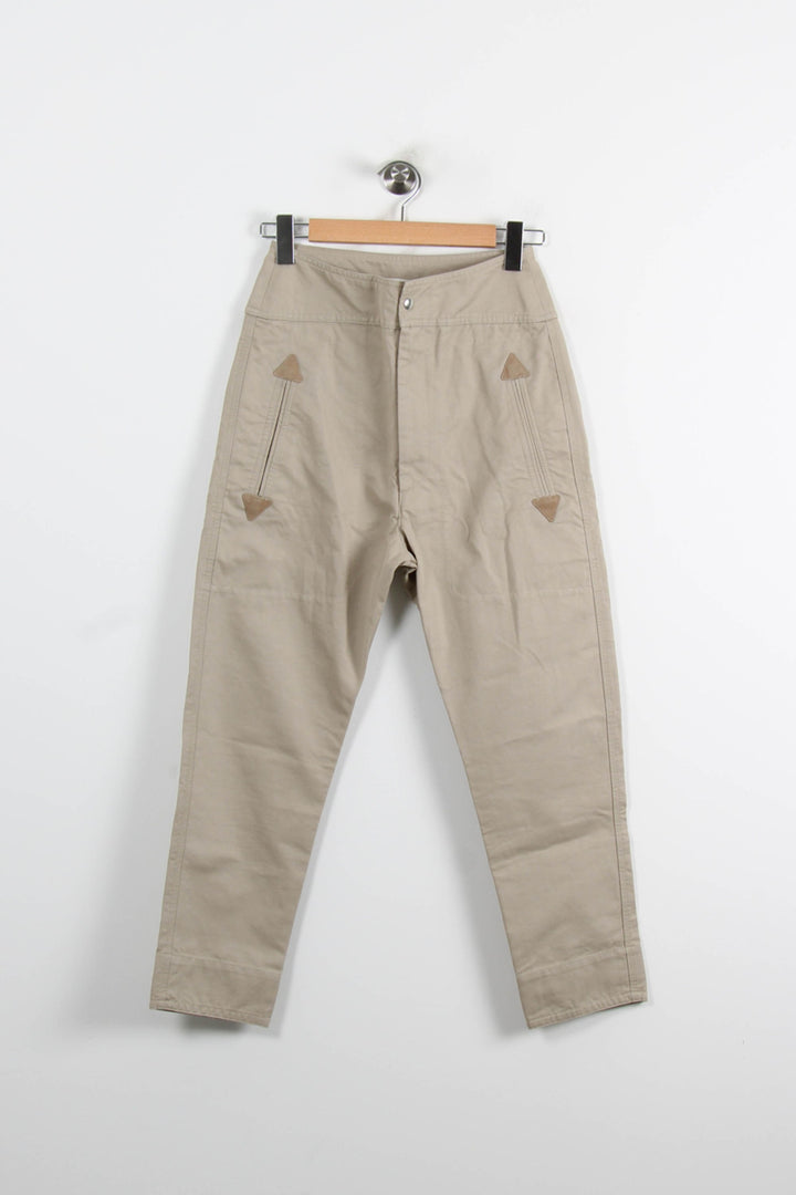 Pantalon Beige - Taille XS/34 de la marque Isabel Marant étoile | PARAD75835 - Vendu par Paradigme - Image 2