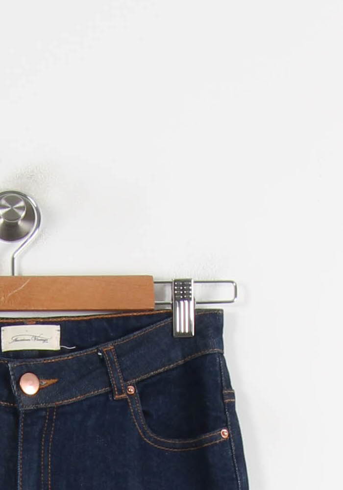 Jean Skinny Bleu - Taille S/36 de la marque American Vintage | PARAD75837 - Vendu par Paradigme - Image 3