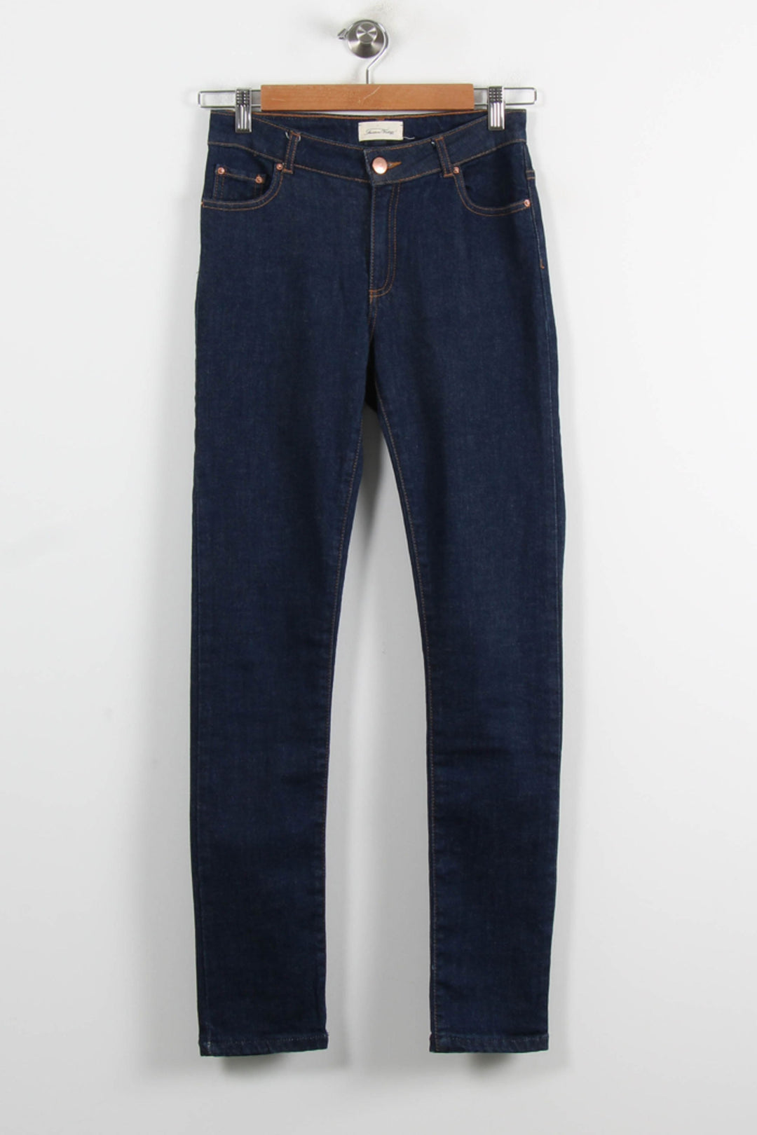 Jean Skinny Bleu - Taille S/36 de la marque American Vintage | PARAD75837 - Vendu par Paradigme - Image 2