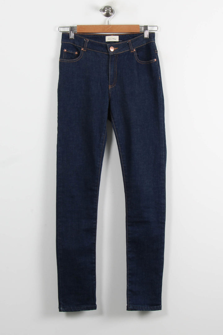 Jean Skinny Bleu - Taille S/36 de la marque American Vintage | PARAD75837 - Vendu par Paradigme - Image 2