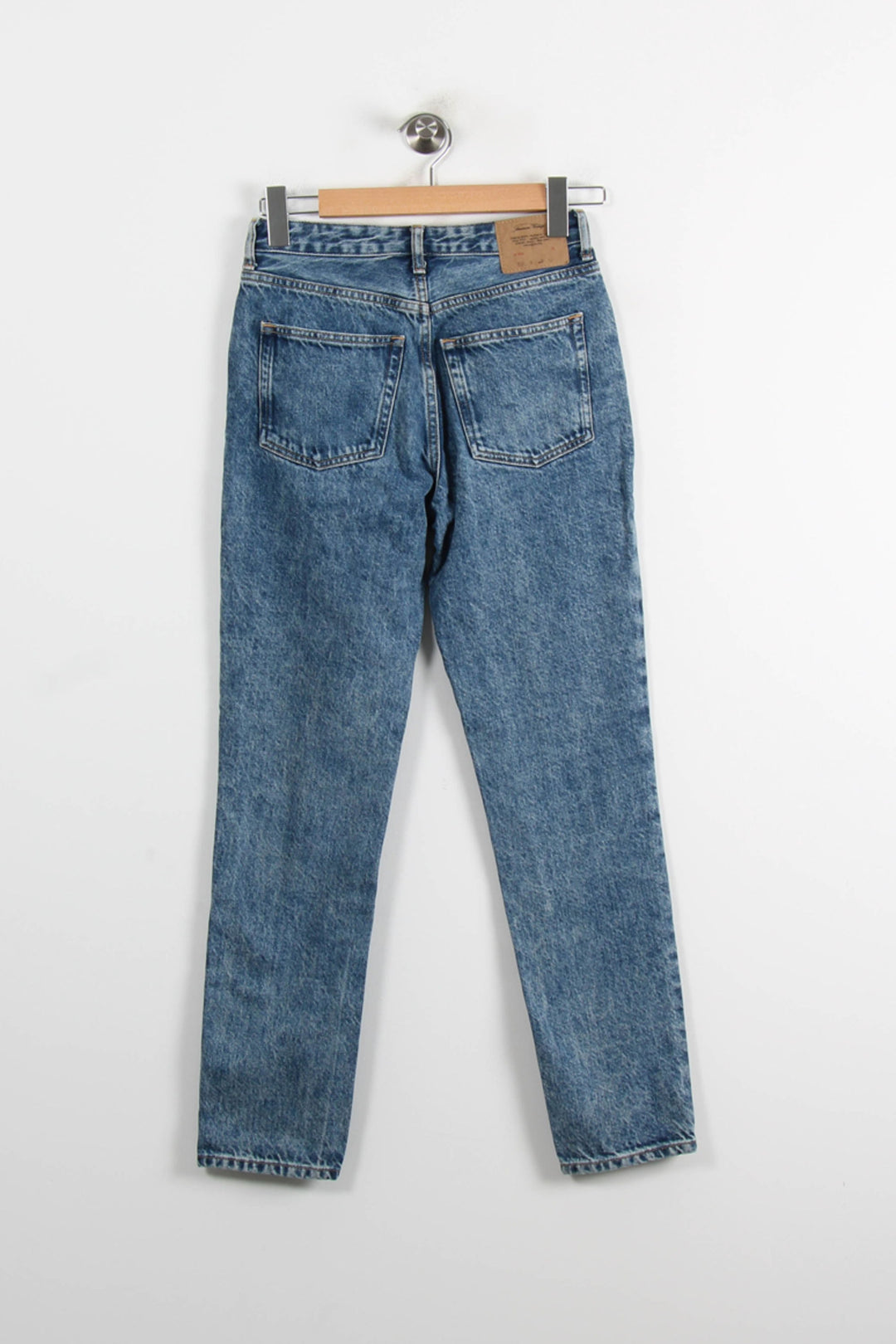 Jean Bleu - Taille XS/34 de la marque American Vintage | PARAD75838 - Vendu par Paradigme - Image 4