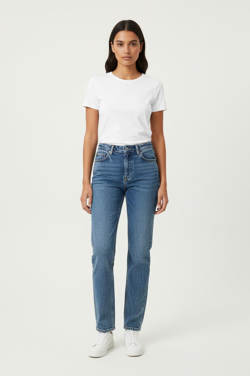Jean Bleu - Taille XS/34 de la marque American Vintage | PARAD75838 - Vendu par Paradigme - Image 1