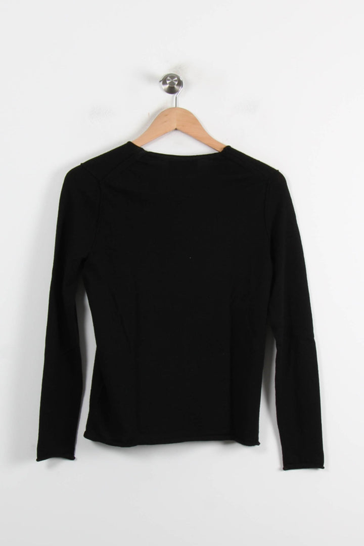 Pull Noir et Blanc - Taille XS/34 de la marque Zadig&Voltaire | PARAD75839 - Vendu par Paradigme - Image 4