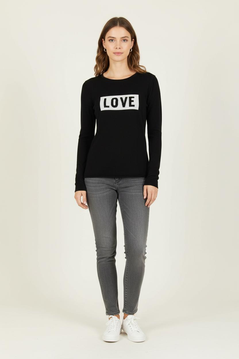 Pull Noir et Blanc - Taille XS/34 de la marque Zadig&Voltaire | PARAD75839 - Vendu par Paradigme - Image 1