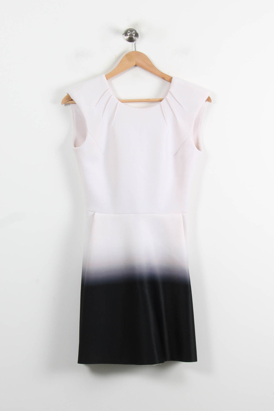 Robe Midi Blanche et Noire - Taille S/36 de la marque Maje | PARAD75844 - Vendu par Paradigme - Image 4