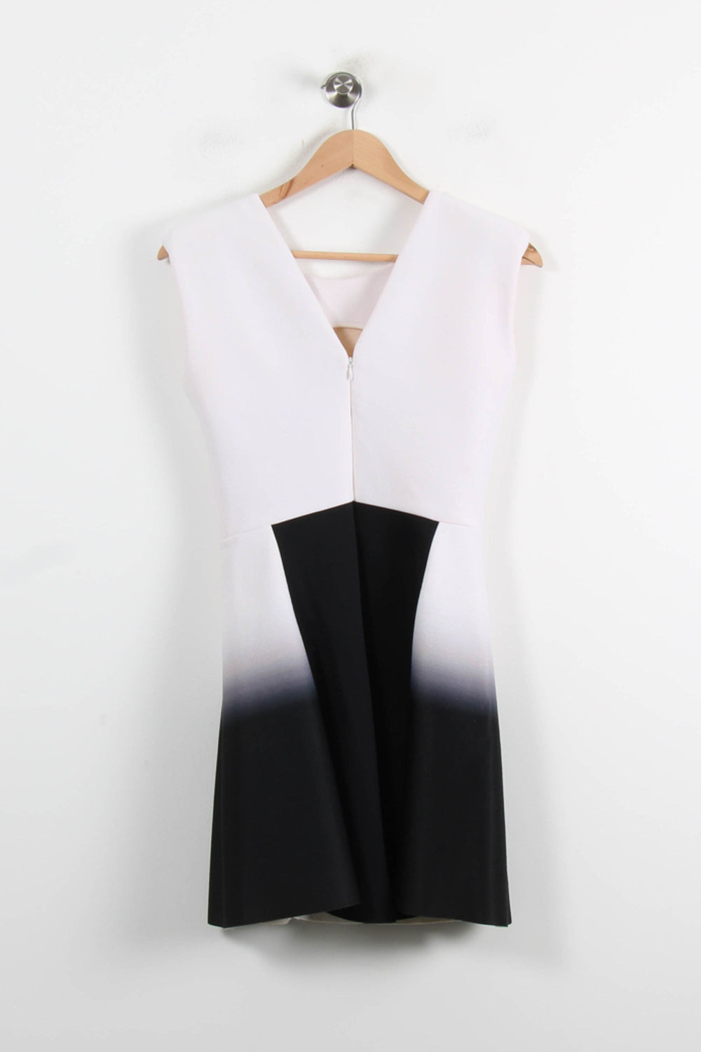 Robe Midi Blanche et Noire - Taille S/36 de la marque Maje | PARAD75844 - Vendu par Paradigme - Image 2