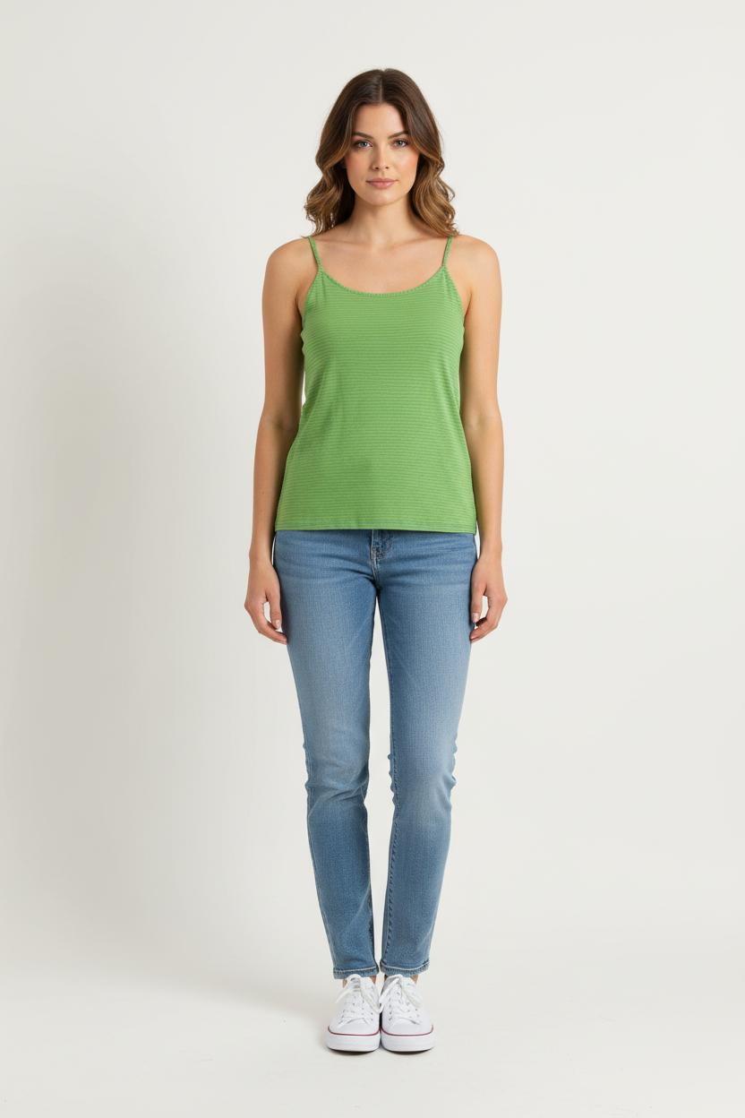 Débardeur Vert - Taille M/38 de la marque One Step | PARAD75845 - Vendu par Paradigme - Image 1