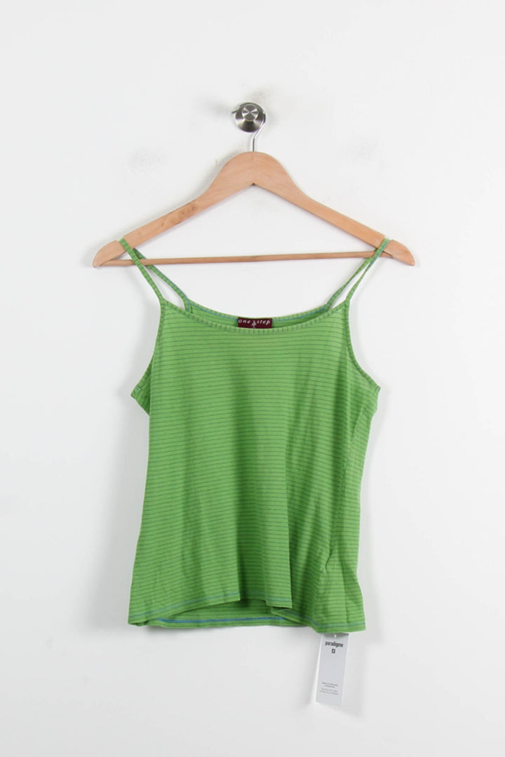 Débardeur Vert - Taille M/38 de la marque One Step | PARAD75845 - Vendu par Paradigme - Image 2