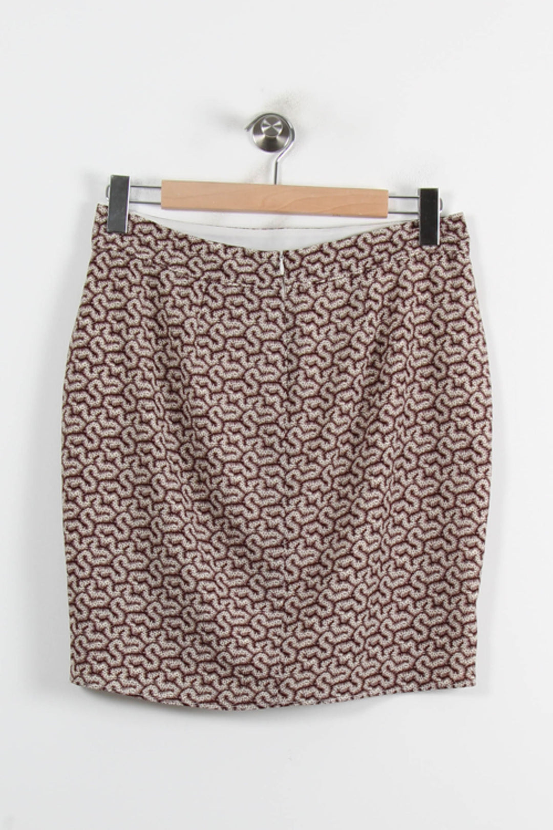 Jupe Courte Marron et Beige - Taille M/38 de la marque One Step | PARAD75851 - Vendu par Paradigme - Image 4