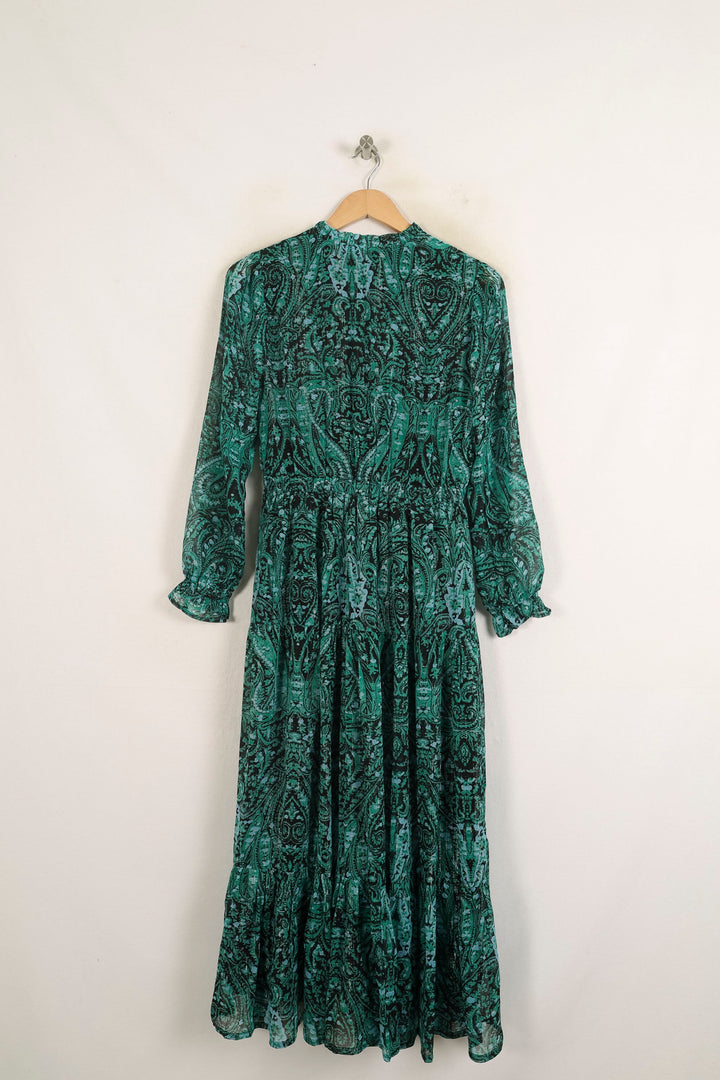 Robe Longue Verte - Taille M/38 de la marque Suncoo | PARAD75857 - Vendu par Paradigme - Image 4