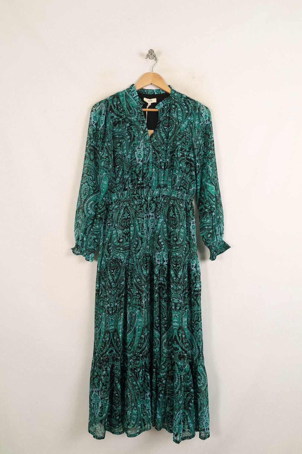 Robe Longue Verte - Taille M/38 de la marque Suncoo | PARAD75857 - Vendu par Paradigme - Image 2