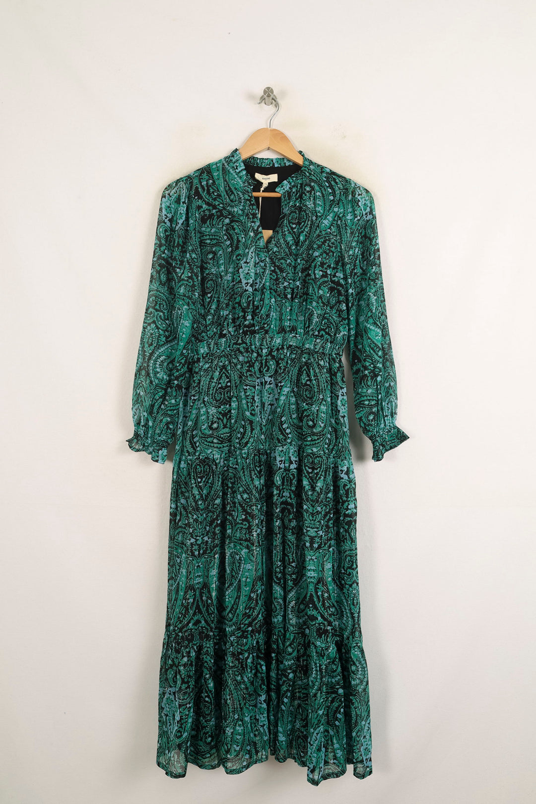Robe Longue Verte - Taille M/38 de la marque Suncoo | PARAD75857 - Vendu par Paradigme - Image 2