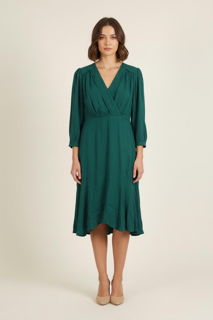 Robe Midi Verte - Taille M/38 de la marque Suncoo | PARAD75858 - Vendu par Paradigme - Image 1